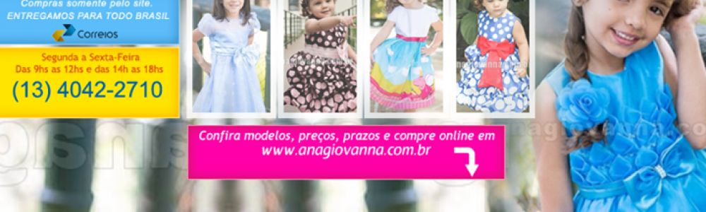 Ana Giovanna Moda Infantil Feminina