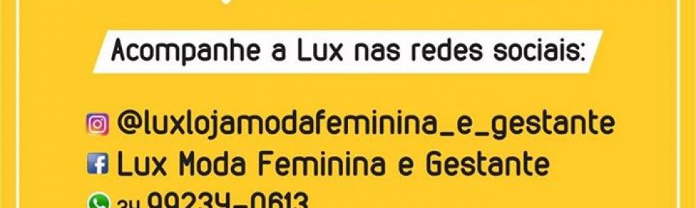 Lux Moda Feminina e Gestante