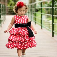 Vestido Minnie Vermelho