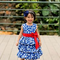 Vestido Galinha Pintadinha de aniversrio